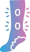 Ulcer Flat Symbol vector
