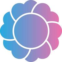 Violet Sleek Visual Mark vector
