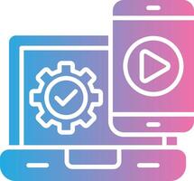 Cross Platform User Interface Mark vector