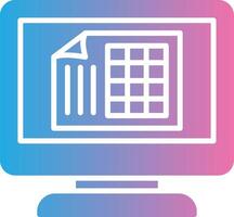 Excel Pastel Tone Form vector