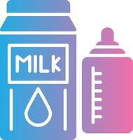 Milk App-Based UI Graphic vector