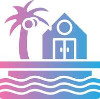 Resort Clean Frame Object vector
