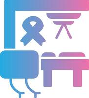 Oncology Outlined Frame Object vector