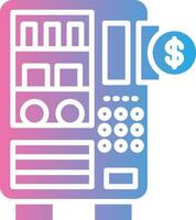 Vending Machine Responsive App Shape vector