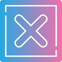 Cancel Interactive UI Design vector