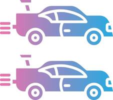 Car Race App-Based UI Graphic vector