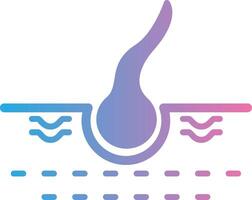 Hair Coded UI Symbol vector