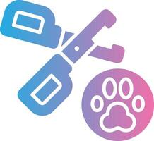 Nail Clipper Smooth UI Symbol vector