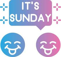 Sunday Hand-Drawn Sketch Symbol vector