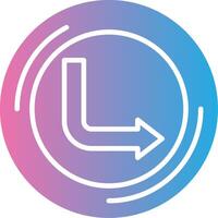 Arrow Responsive App Shape vector