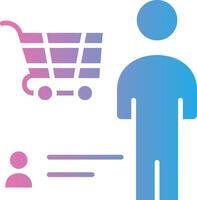 Consumer Behaviour Clean Digital Design vector