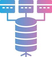 Data Model Interactive UI Design vector