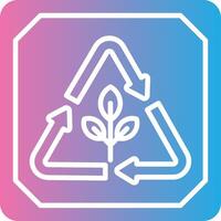 Recyclable Compact Web Symbol vector