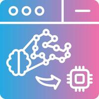 Ai Geometric Style Badge vector
