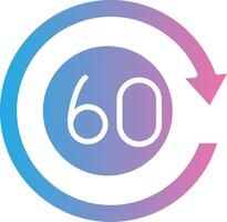 60 Days Minimal Graphic Visual vector