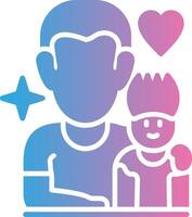 Best Dad Modern Shape Graphic vector