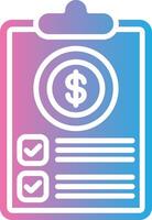 Clipboard Bold App Graphic vector