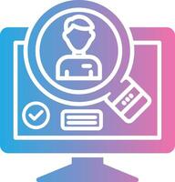 Hiring Business App Graphic vector