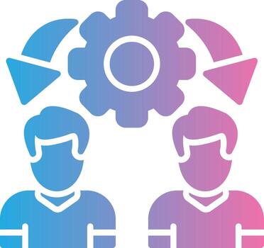 Resource Allocation Color Enhanced Graphic vector