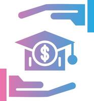Scholarship Vibrant Visual Object vector