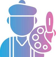 Artist Custom Line Element vector