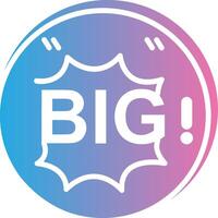 Big Pixel Style Badge vector