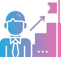 Career Shadowed Flat Design vector