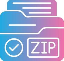 Zip Futuristic UI Mark vector