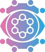 Eye Pixel Grid Artwork vector