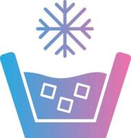 Cold Water Gradient Style Element vector