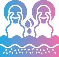 Drainage Gradient Color Form vector