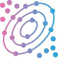 Galaxy Minimal Graphic Visual vector