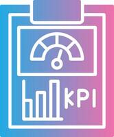 Kpi Pixel Style Badge vector
