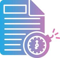 Deadline Futuristic UI Mark vector