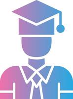 Graduation Mobile App Illustration vector