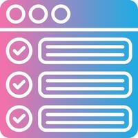 Schedule Clean Digital Design vector