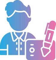 Graphic Designer Clean Digital Design vector