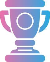 Trophy Cup Interactive UI Design vector