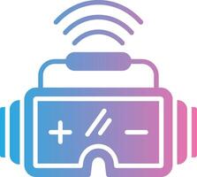 Virtual Reality UX Focused Shape vector