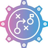 Marketing Strategy Coded UI Symbol vector