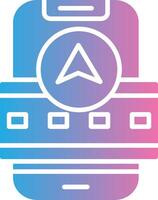 Navigation Coded UI Symbol vector