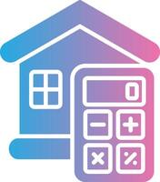 Expense Neon UI Symbol vector