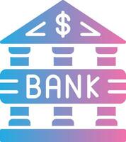 Bank Flat UI Form vector