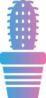 Cactus Flat Symbol vector