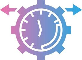Clock Smooth App Visual vector