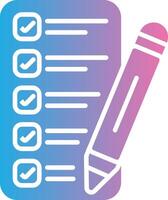 List Abstract UI Visual vector