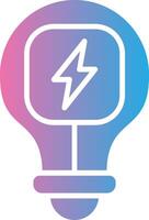 Bulb Muted Tone Element vector