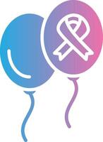 Balloons Creative Grid Symbol vector