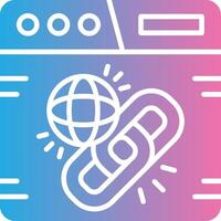 Link Subtle UI Graphic vector