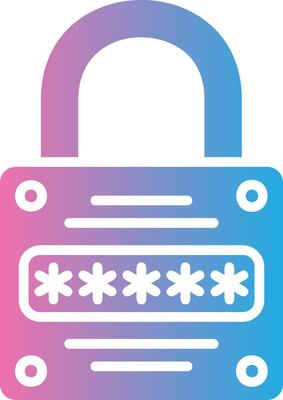 A lock with a key inside it